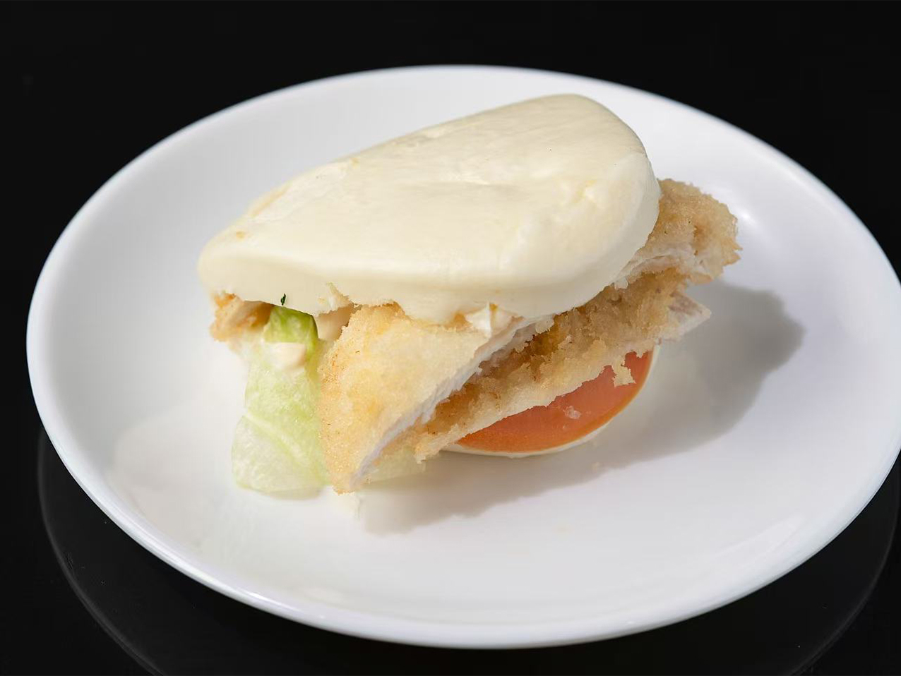 Pan bao con pollo/2pz