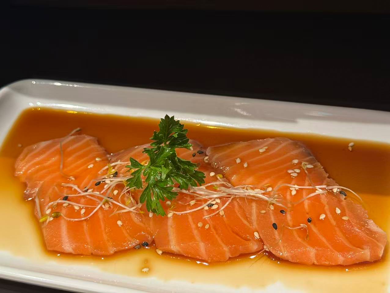 Carpaccio de sake/8pz