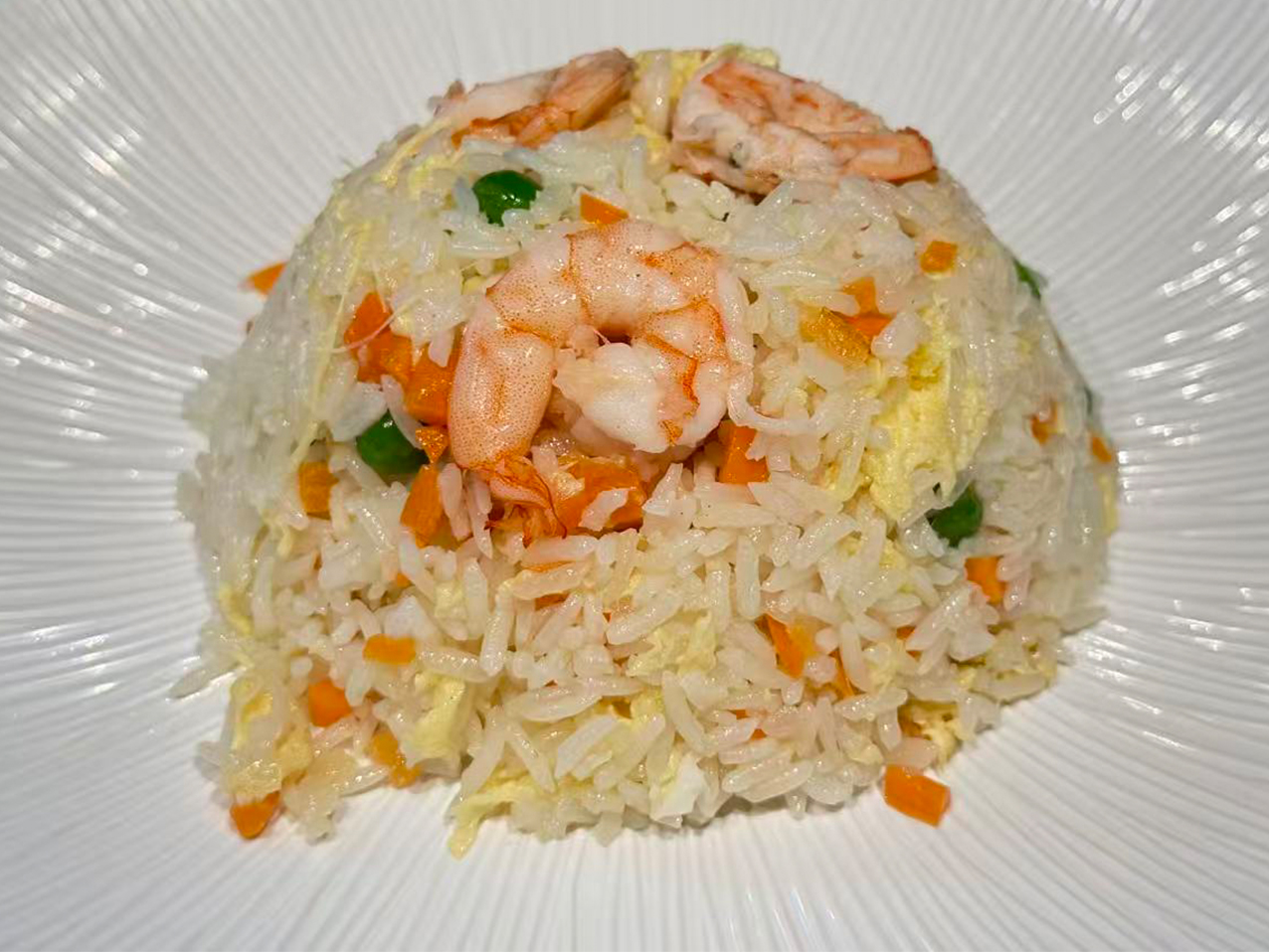 Arroz con gambas