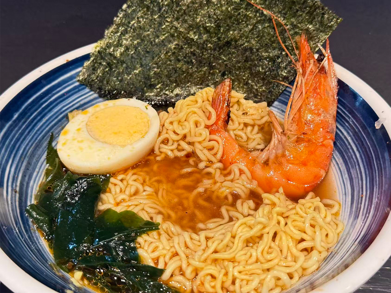 Ramen de  gamba